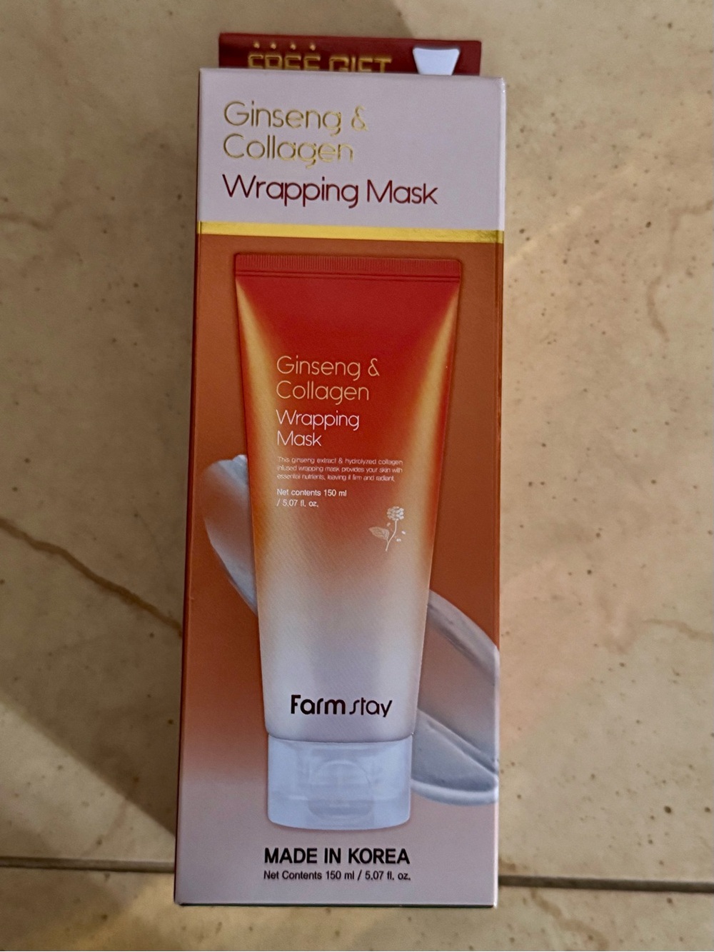 Farmstay Ginseng & Collagen Wrapping Mask - NEW